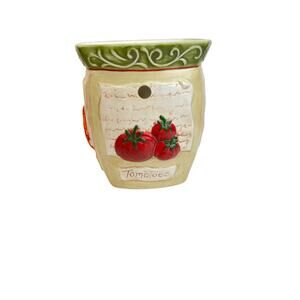 Kate Mcrostie jar Candle Warmer Tomatoes, Chilli Peppers & Carrots